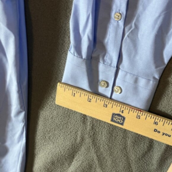 Unlisted by Kenneth Cole 20 37/38 Tall Fit Long Sleeve Button Down. NWT w/flaw - Picture 9 of 16